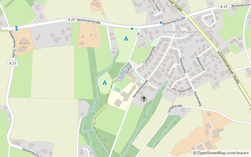 Freibad Schröttinghausen location map