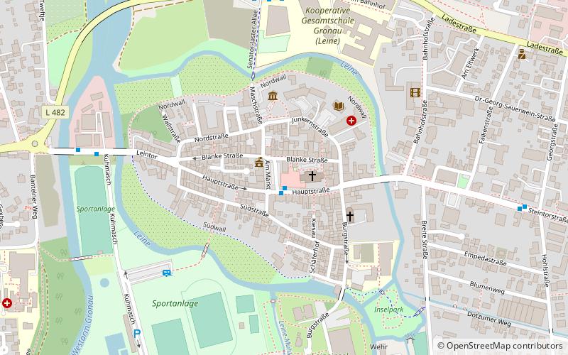 Gronau location map