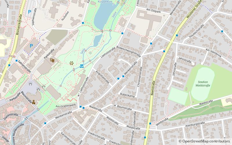 Feierabendhaus location map