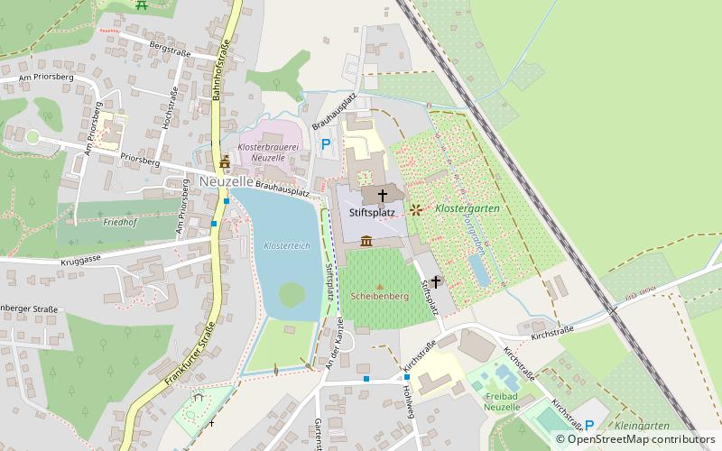 Abbaye de Neuzelle location map