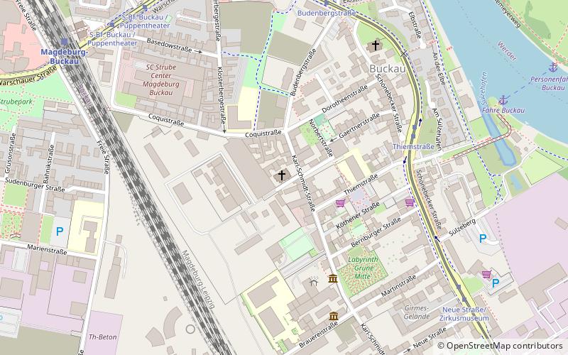 Sankt-Norbert-Kirche location map