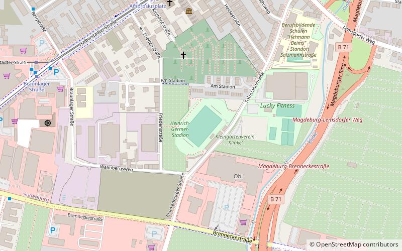 Heinrich-Germer-Stadion location map