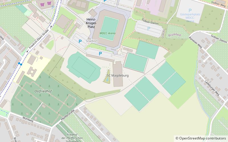 sportclub magdebourg location map