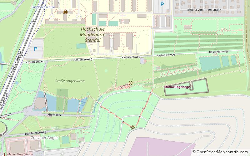 Elbauenpark location map