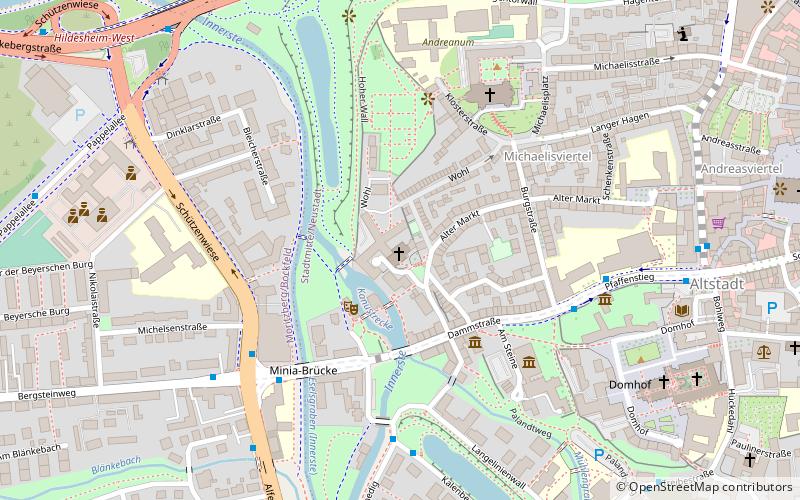 St. Magdalenen location map