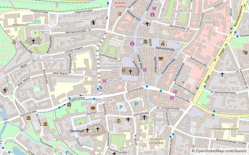 Bugenhagenbrunnen location map