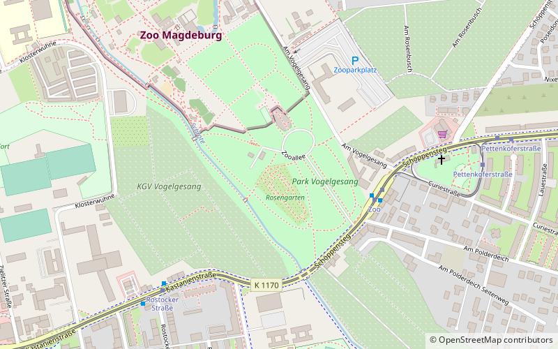 Park Vogelgesang location map