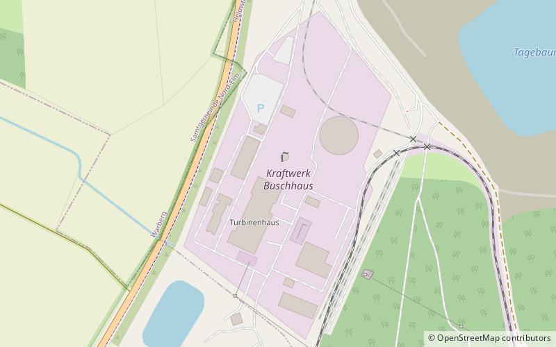 Kraftwerk Buschhaus location map