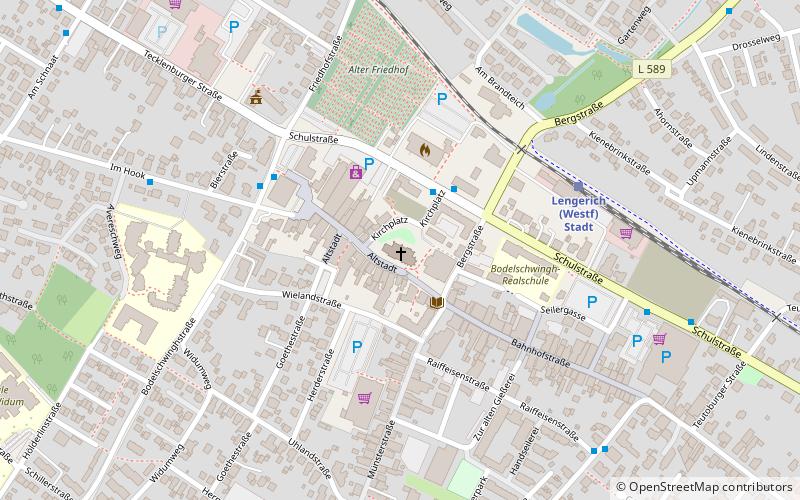 Evangelische Stadtkirche Lengerich location map