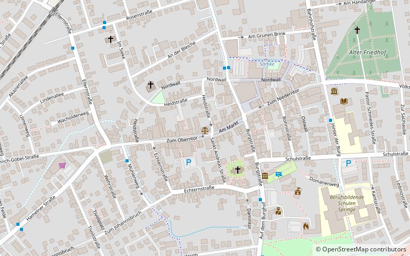 Amtsgericht Springe location map