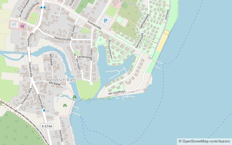 Marina Wendisch Rietz Hafen location map