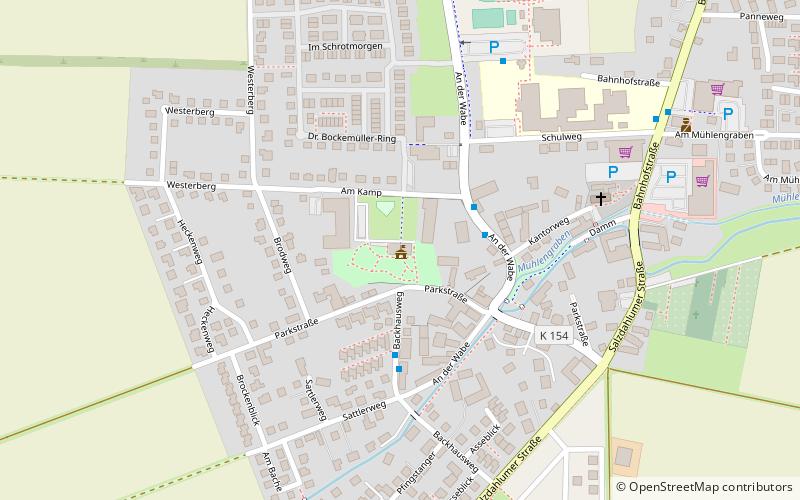 samtgemeinde sickte location map
