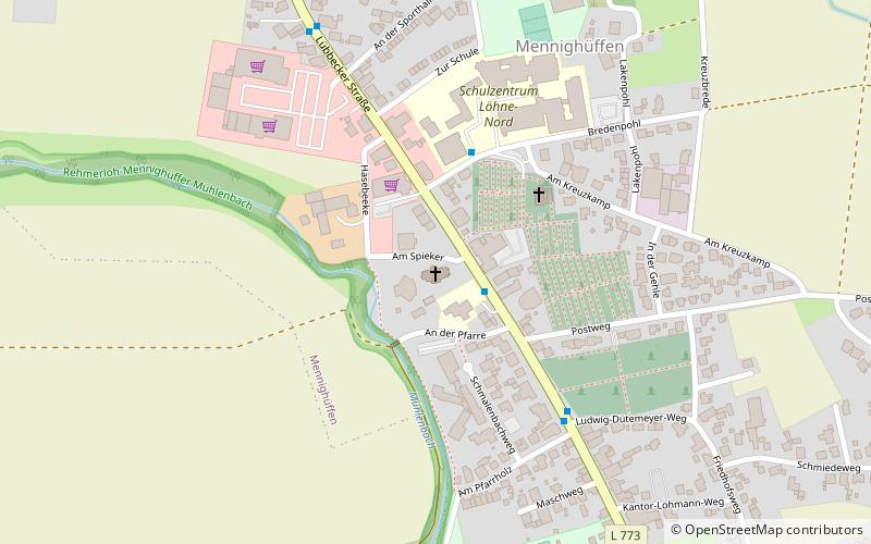 Evangelische Kirche Mennighüffen location map