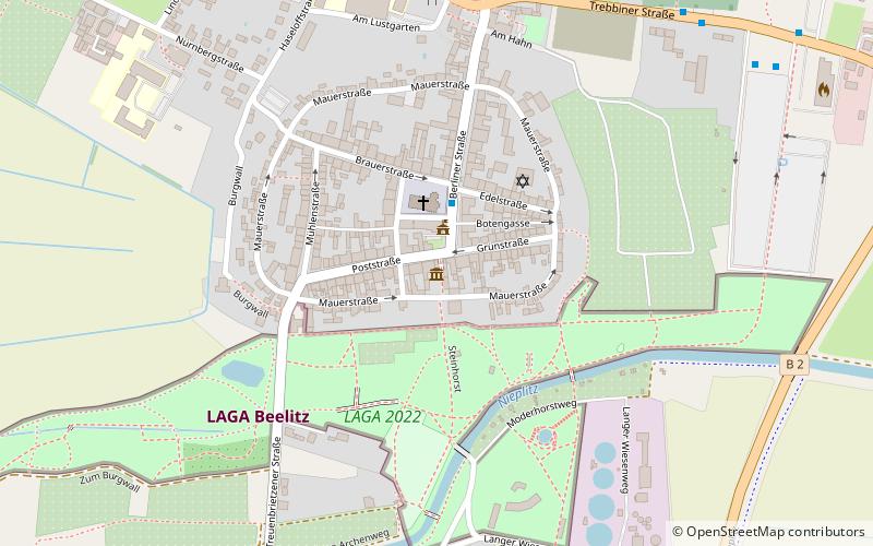 Alte Posthalterei - Heimatmuseum Beelitz location map