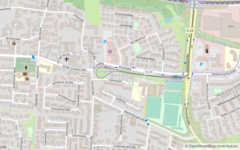 Broitzem location map