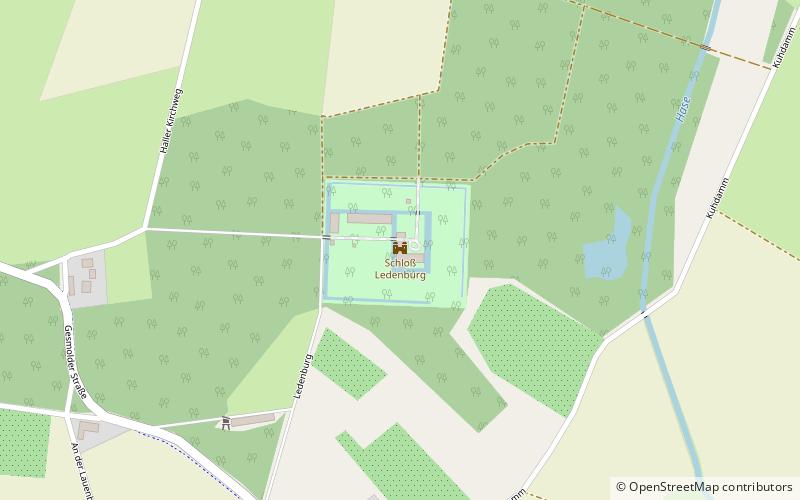 Schloss Ledenburg location map
