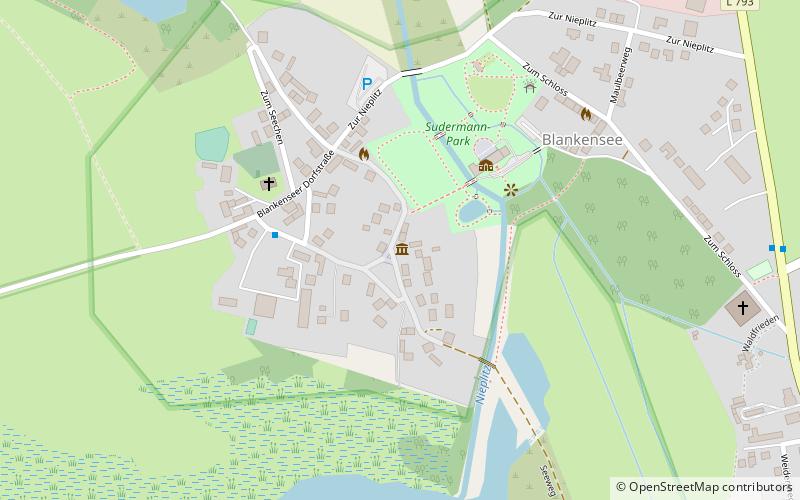 Bauernmuseum Blankensee location map