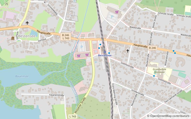 Märkischer Anglerhof location map