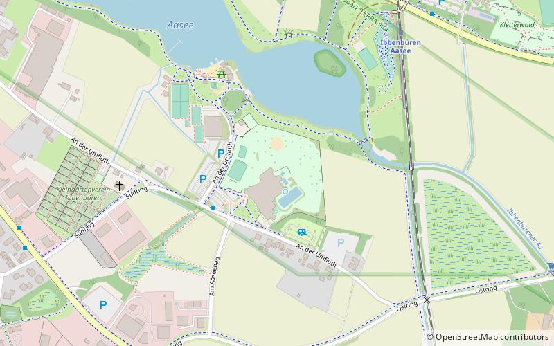 Aaseebad Ibbenbüren location map