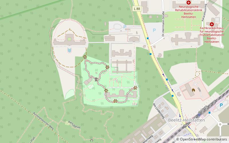 Baum & Zeit Baumkronenpfad location map