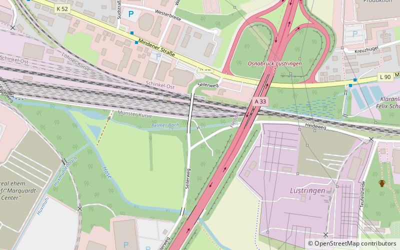 schinkel ost osnabruck location map