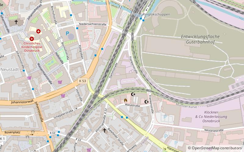 Zenit Klettern location map
