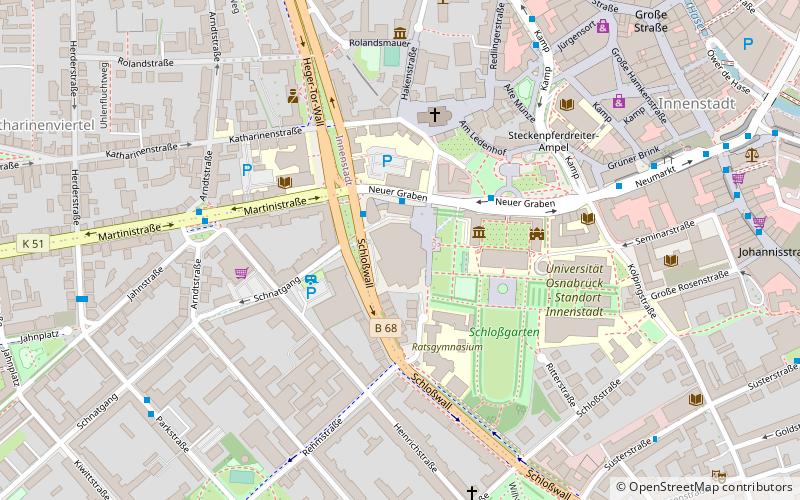 OsnabrückHalle location map