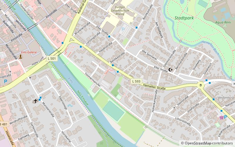 DLRG Rheine e.V. location map
