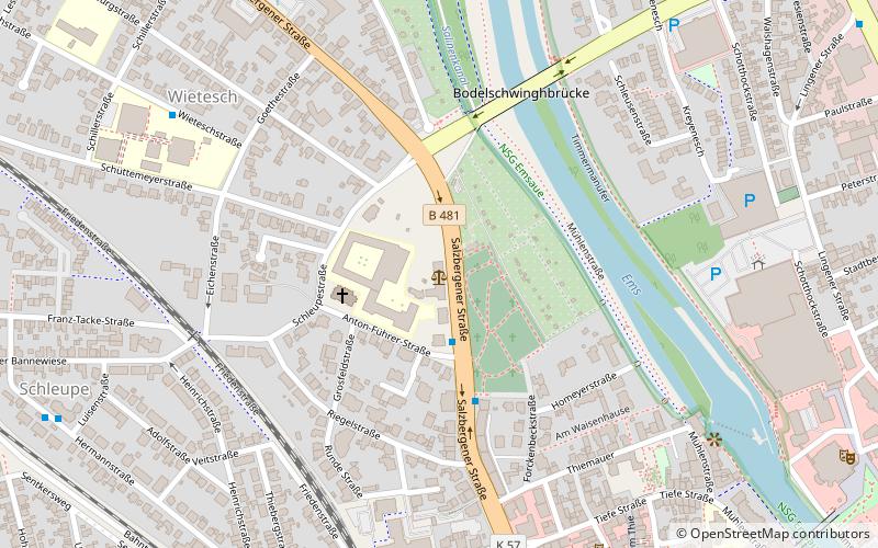 Amtsgericht Rheine location map