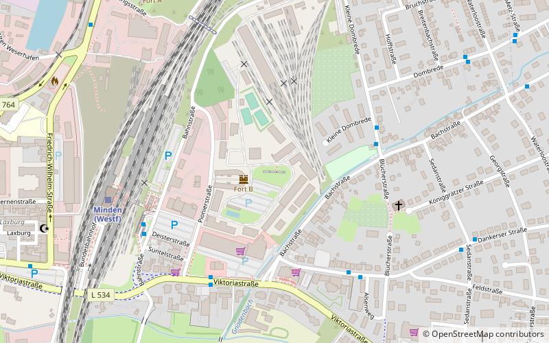 Intercity Experimental location map