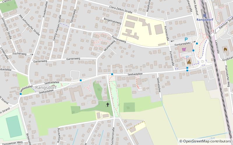 Rangsdorf location map