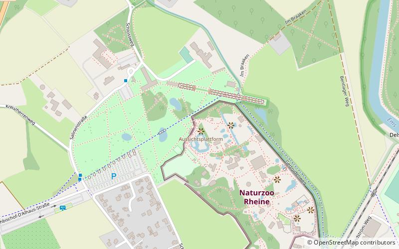 Naturzoo Rheine location map