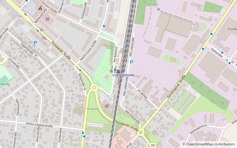 Stadt und Technikmuseum Ludwigsfelde location map