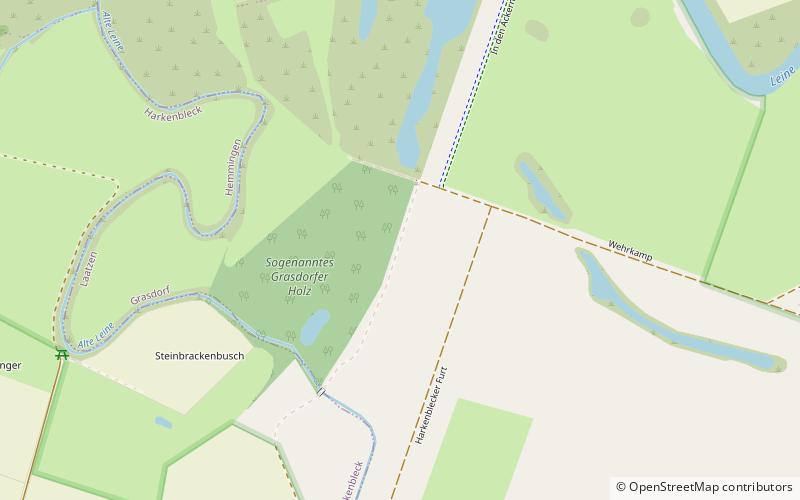 Alte Leine location map