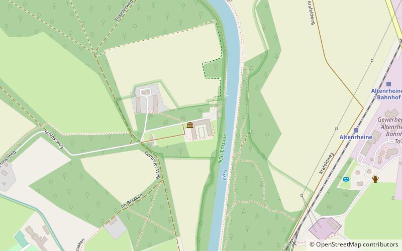 Kloster Bentlage location map