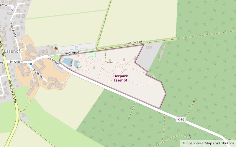 Tierpark Essehof location map