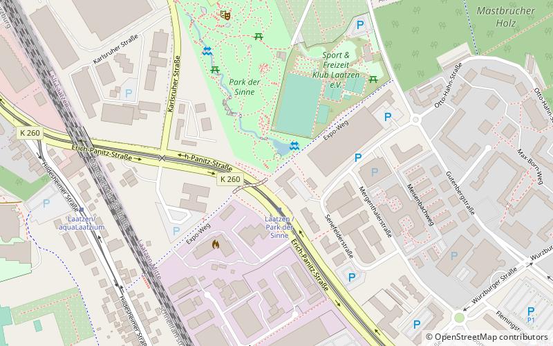 Park der Sinne location map