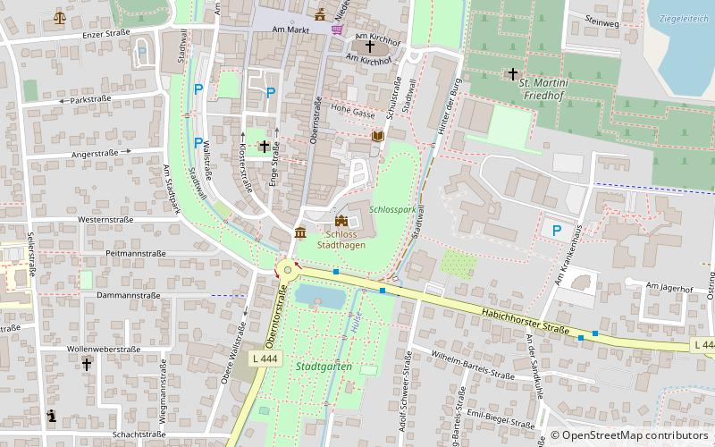 Schloss Stadthagen location map