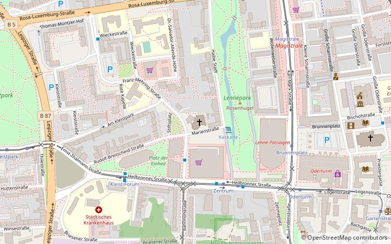 Kirche Zum heiligen Kreuz und zur Rosenkranzkönigin location map