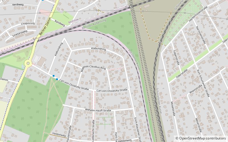 Blankenfelde-Mahlow location map