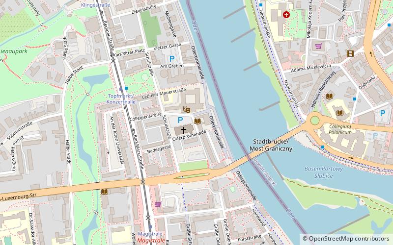 Stadt- & Regionalbibliothek location map