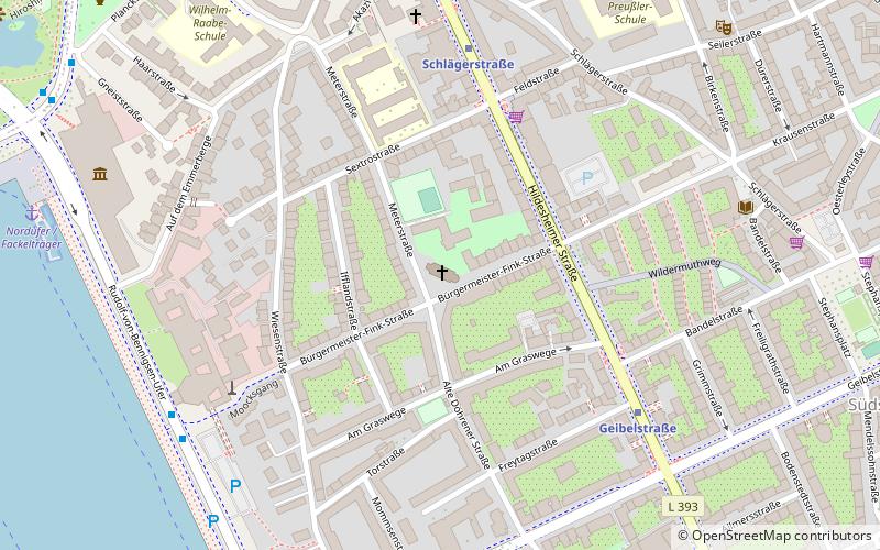 Pauluskirche location map