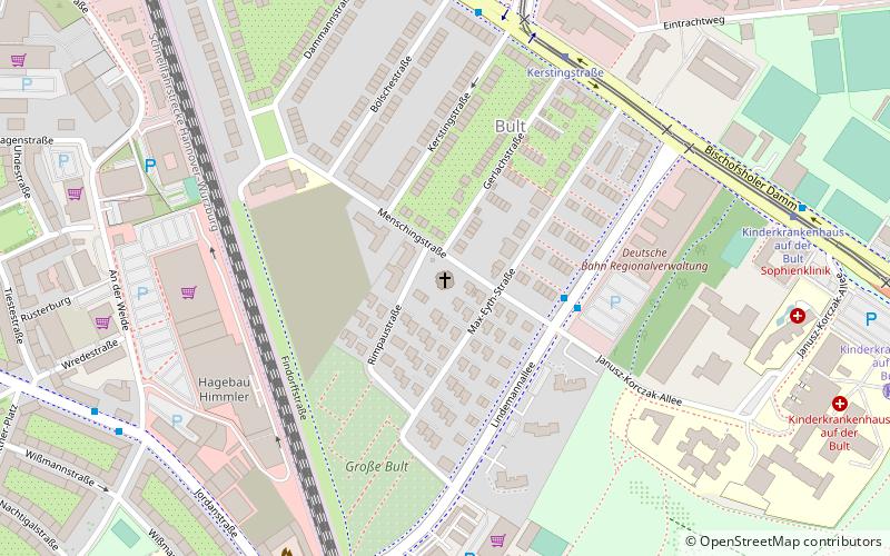 Melanchthonkirche location map