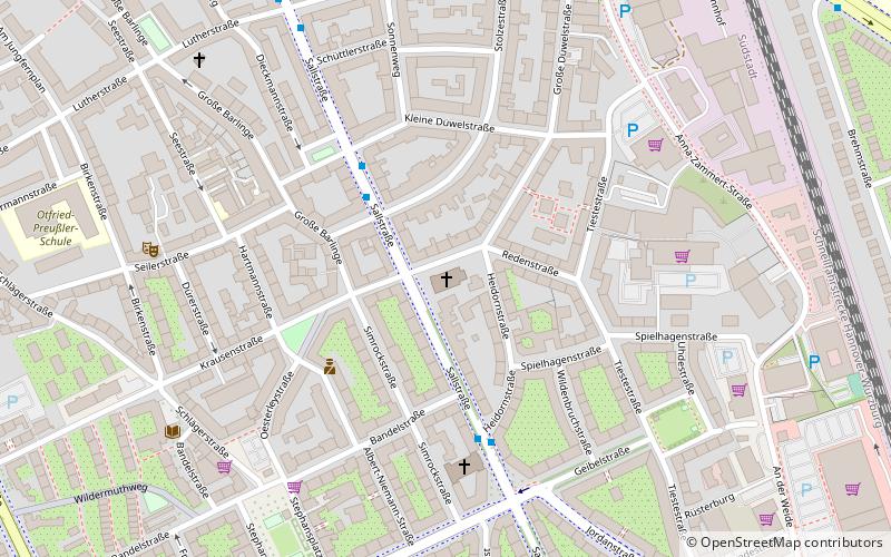 Nazarethkirche location map