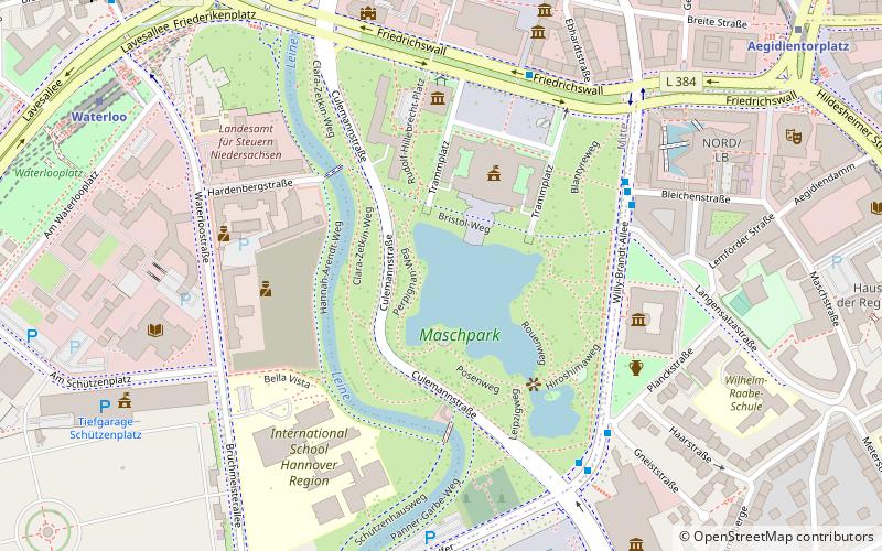 Maschpark location map