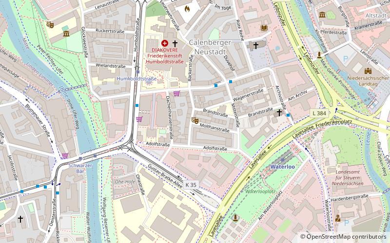 Leibniz Theater location map