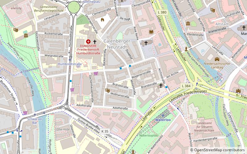 hanover mitte location map