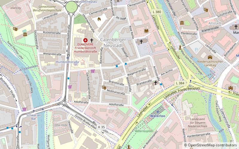 mitte hanower location map