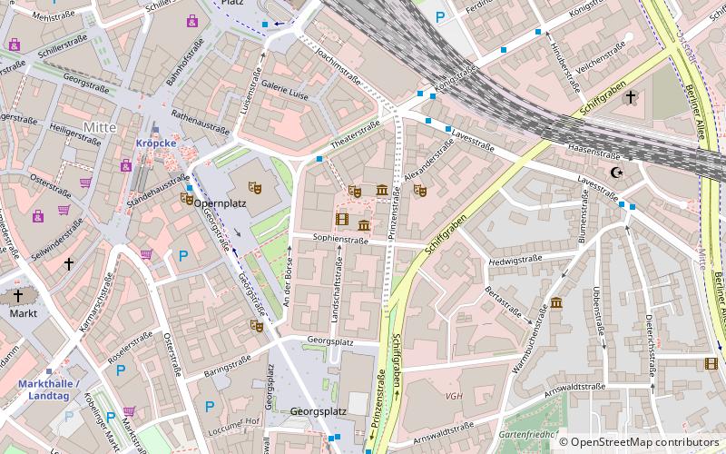 Kunstverein Hannover location map