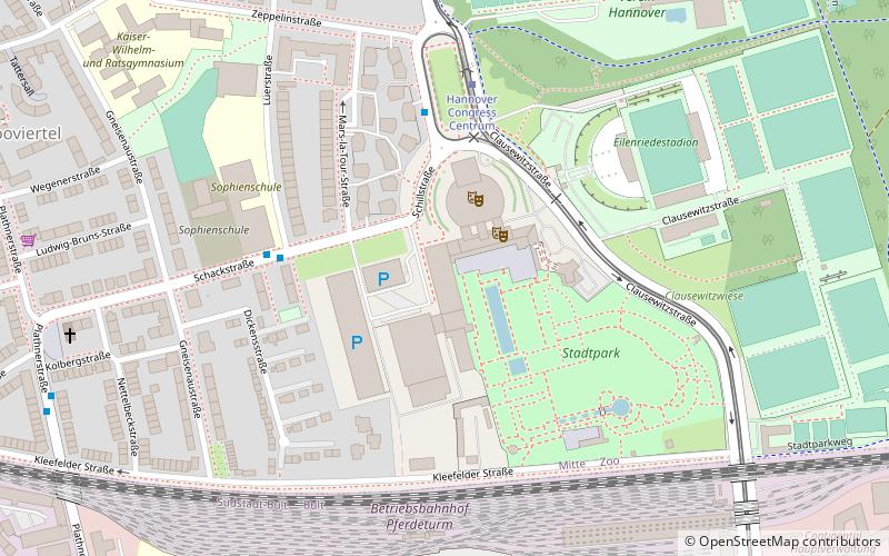 Niedersachsenhalle location map